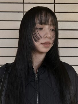 シム 千葉(sim) 顔まわりデザインカット stylist nana 【千葉駅】