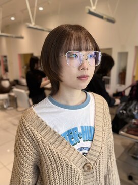 【AKINO】似合わせ顔まわりカット♪ショートウルフ