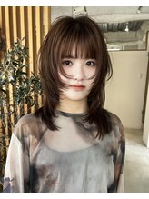アクセヘアー 町田(acce hair)&nbsp;ミディアムウルフレイヤー