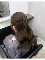プライズ 所沢プロぺ通り店(prize)&nbsp;ハーフアップ ヘアアレンジ 所沢