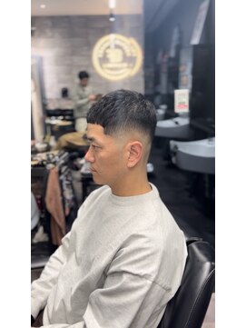 フランクスバーバーリベラルド 横浜(FRANK'S BARBER LIBERALD) MEN’S HAIR/ナチュラルクロップ/フェード　S