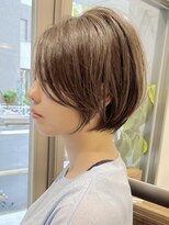 ヌリ 錦糸町(NuRI)&nbsp;♪グレージュインナーカラーショートカットショート髪質改善ケア