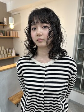 ナウアズ(now as.) イメチェンに◎大人っぽスパイラルパーマ