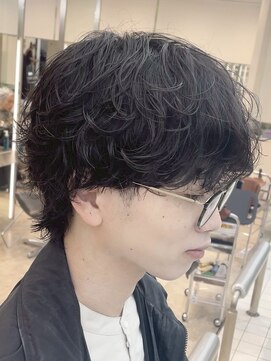 フィフス 渋谷(fifth) 渋谷緩めシャドウパーマ波巻きスパイラルルーズパーママッシュ