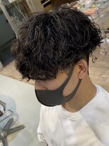クラップス アミ 金沢八景 金沢文庫(CLAPS ami)&nbsp;金沢八景メンズカットメンズパーマツイストスパイラルパーマ緩め