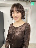 マッシュボブ×パーマ◎