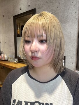 ブロッサム 池袋店(Blossom) イメチェン/ブロンドベージュ/アンブレラカラー/前髪/池袋/Rina