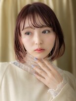 カバーヘア イヴ 戸頭店(COVER HAIR EVE)&nbsp;インナーカラー/チェリーピンク/チェリーレッド/顔周りレイヤーe