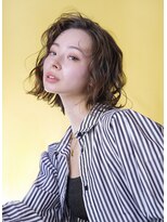 ピークアブー アヴェダ ギンザシックス(PEEK-A-BOO AVEDA GINZASIX)&nbsp;ラフウェーブボブ/レイヤーボブ/ナチュラルハイライト