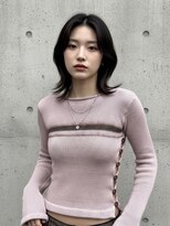 エイチ ウルフカット 大阪梅田(811)&nbsp;フェイスフレーミングネオウルフくびれボブウルフパーマミニボブ