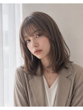 ラベストオイケ(LOVEST OIKE) 抜け感くびれミディ・透明感カラー/20代