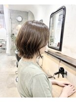 エトネ ヘアーサロン 仙台駅前(eTONe hair salon)&nbsp;30代40代50代オススメ程よいくびれボブ