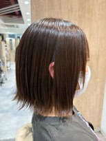 エヌアンドエー せんげん台店(N&A) 切りっぱなしレイヤー×外ハネミディボブ