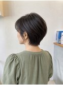 シアーバングのこなれショート