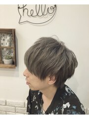 ＊ash gray ×マッシュ＊