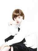 自由が丘KEEP☆ベージュハイライトフェアリーショートボブ