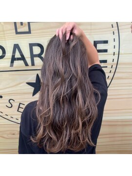 エフパレードシーサイド(F.PARADE seaside) ハイライト×バレイヤージュ【上総一ノ宮】【茂原】