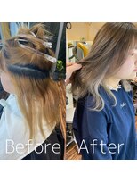 アーチオオサカ(ARCHE-OSAKA)&nbsp;ホワイトベージュ♪インナーカラー