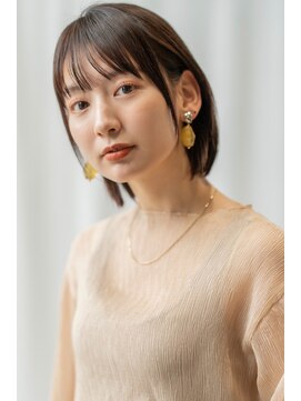 ハバナ 天神(HAVANA) 大人可愛い☆耳かけショートボブ×グレージュ