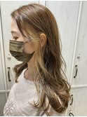 ベージュインナー