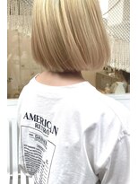 オンヌ(onnu)&nbsp;抜きっぱなしブロンドボブ