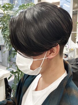 エリマ 調布(elima) センターパート 韓国マッシュ 簡単セット ツーブロック［調布］