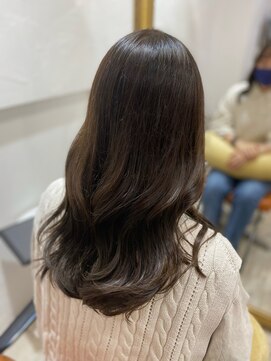 ミッシェル アフロート(michelle afloat) Cカーブカット×透明感たっぷりカラーで大人可愛く◇