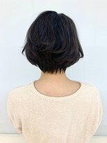 クオリス 上福岡店(QUALIS)&nbsp;ショートボブ/ひし型/グラデーション/小顔/黒髪/30代40代50代