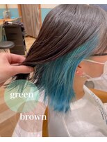 ロンド レグリーズ 立川(Lond leglise) 【槌矢圭悟】インナーカラー/外ハネ/ミディアムヘア