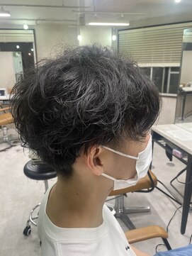 アジールヘア 東上野店(agir hair) メンズマッシュ無造作パーマスパイラルパーマ