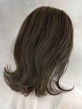 アンド(ANDO) 【本町】プラチナグレージュ くびれミディアム