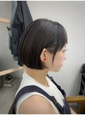 ショートボブ/インナーカラー/ブラウンカラー/イルミナカラー
