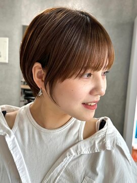 プルーヴ 秋葉原(prove) 30代40代大人女性/前髪ありショートボブ/ショートヘア/髪質改善