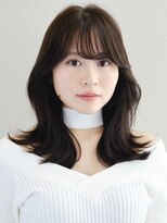 ミンクス ギンザ セントラル(MINX ginza central) イメチェンヘアスタイル ハッシュカット フルバング 似合わせ