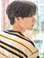 ディッセンバー 神宮前(December)&nbsp;ニュアンスパーマ/束感リバースセンターパート/アッシュブラウン