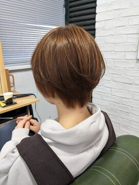 パラッチ 甲東園店(Palacchi) ウォームベージュ×ショートボブ