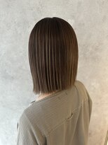 アーサス ヘアー サローネ 新小岩店(Ursus hair salone by HEADLIGHT) ブラウン×ストレートボブ