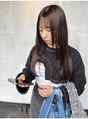 ショコラブラウンと顔まわりレイヤー【大分/ケセラ】