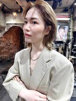 イメチェン前髪小顔ボブ_銀座