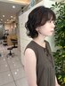 極上縮毛矯正ストレート＋デジタルパーマ＋カット￥28600→￥18850