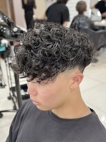 テクト バイアッシュ 吉祥寺店(Tect by Ash) スペインカールツーブロックスパイラルパーマ刈り上げフェード