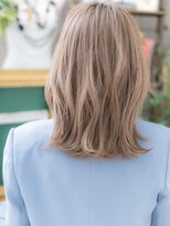 カバーヘア ブリス 戸田公園西口店(COVER HAIR bliss) ★くすみベージュアッシュくびレイヤーウルフカット10代20代★1