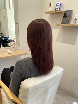 ブランシュ 南行徳店(BLANCHE) レッドカラー/ブリーチなしカラー/派手カラー