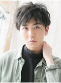 ツイスパ無造作カジュアルフェードスタイルj仙台