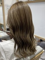 スピンヘア SOCOLA塚口店(Spin hair)&nbsp;透明感ハイライトベージュ