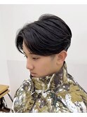 【Zina】メンズ/韓国/センターパート/縮毛矯正/福岡/天神/大名