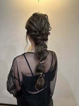 プランツヘアー 高宮店(Plants hair) ゆるふわあみおろしアレンジ 南区 高宮 平尾 薬院 大橋