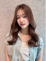 ロンド アンブル 四条烏丸(Lond ambre) 中川智帆/ふんわりミディアム/ダブルカラー/レイヤーカット