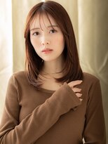 カバーヘア ブリス 大宮西口(COVER HAIR bliss)&nbsp;美髪エアーストレート前下がりレイヤーロングA3大宮20代30代40代