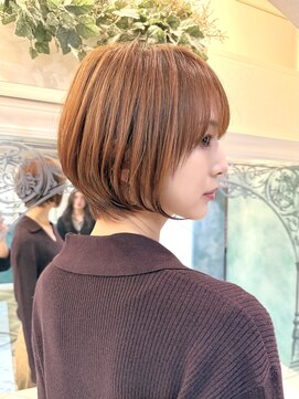 ロンド 銀座(Lond) ●杉浦オリーブグレー/ショート/レイヤー/髪質改善/縮毛矯正